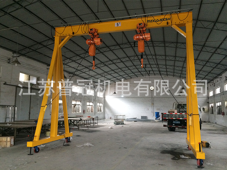 小型门式起重机龙门架(图6)